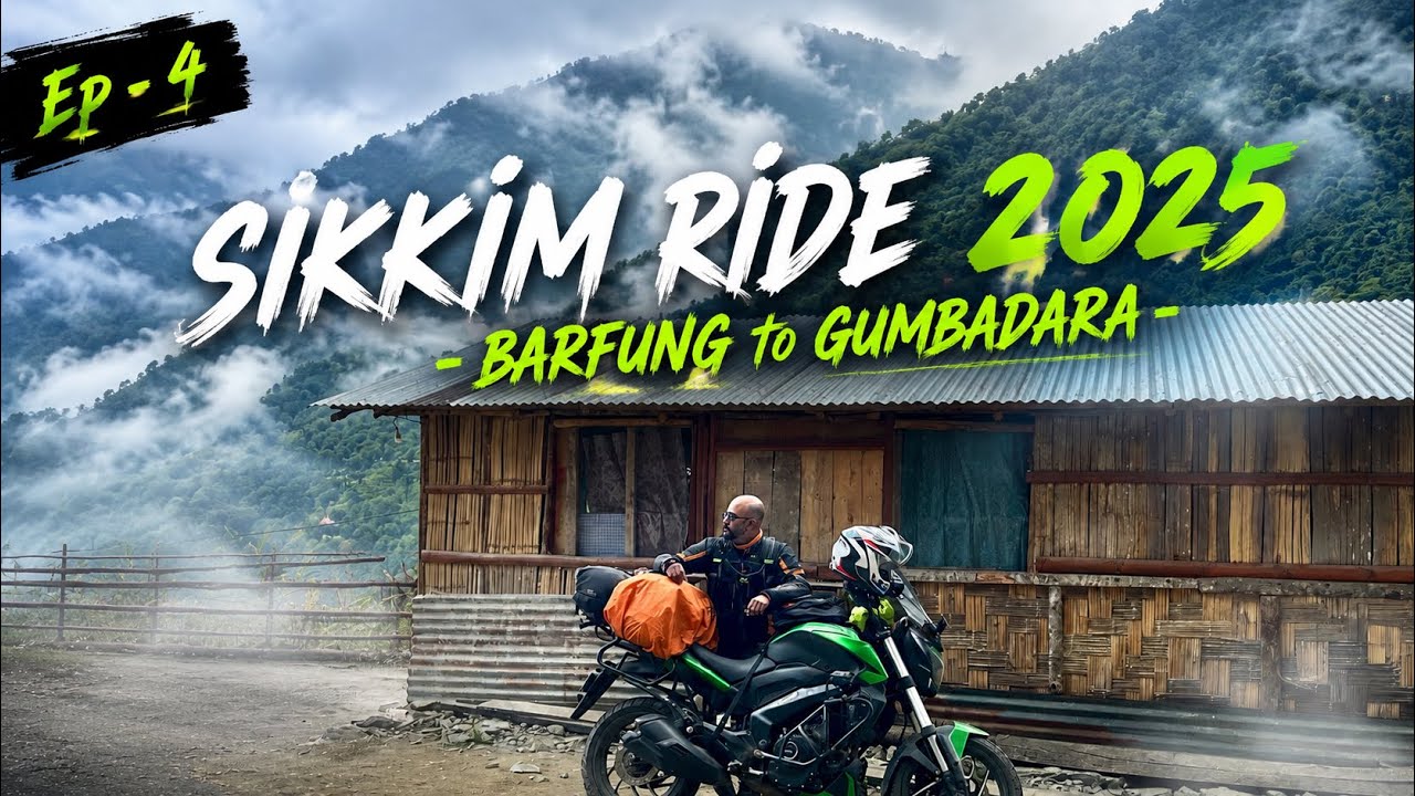Barfung to Gumbadara, Tinchuley by Bike || Sikkim & North Bengal Series EP-4 || 