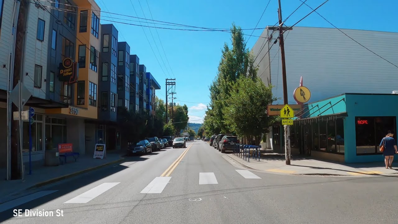 2 Hours of Driving through East Portland & Happy Valley 4k