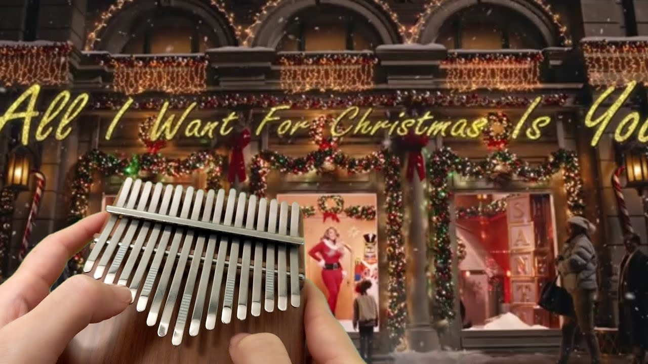 All I Want for Christmas Is You『恋人たちのクリスマス』Mariah Carey カリンバ Kalimba Cover