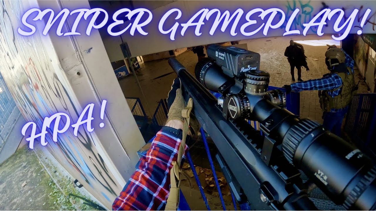 Urban Sniper Gameplay! | HPA Ares Striker AS02 | Airsoft |