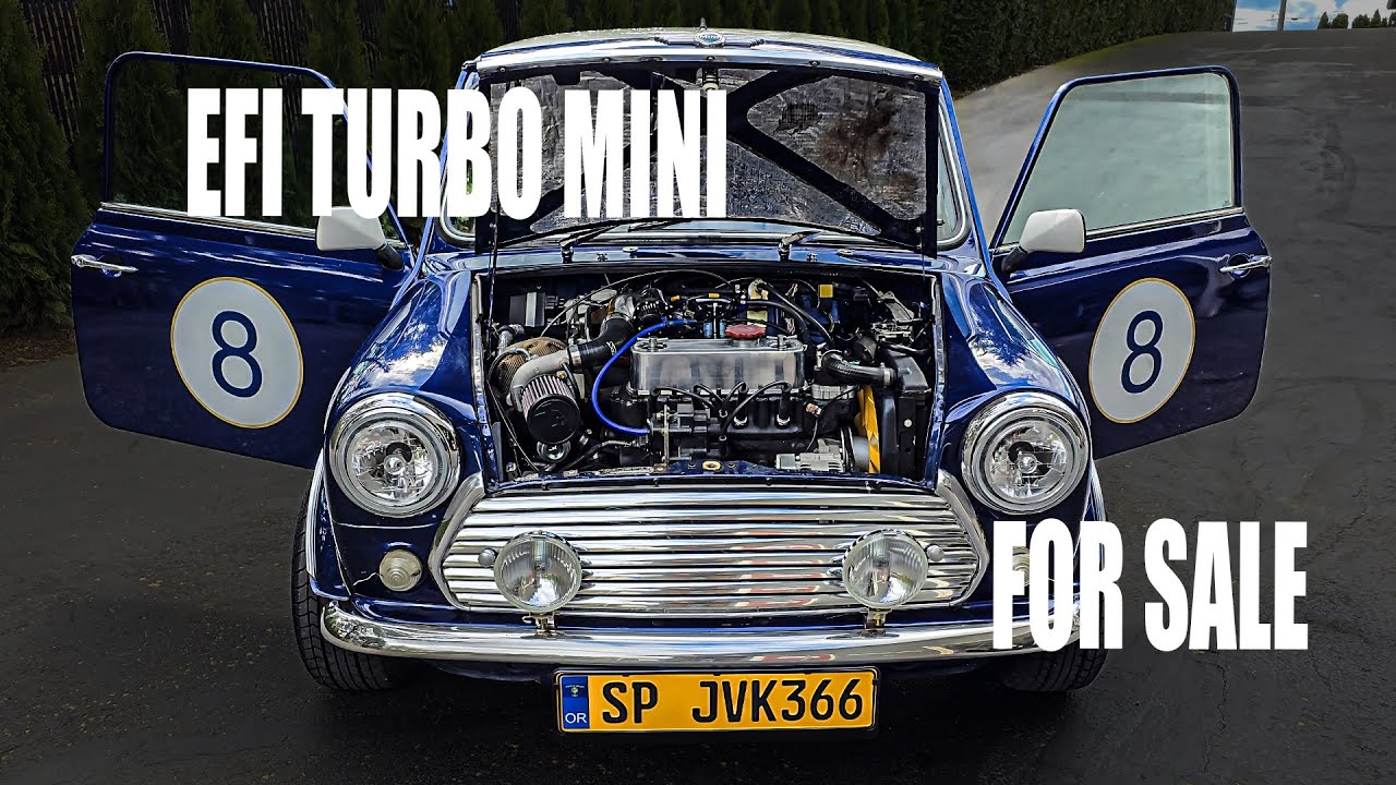 ПРОДАНО! ПРОДАНО! ПРОДАЕТСЯ 33 000 ДОЛЛАРОВ ТУРБО! Впрыск топлива EFI Классический Mini Cooper