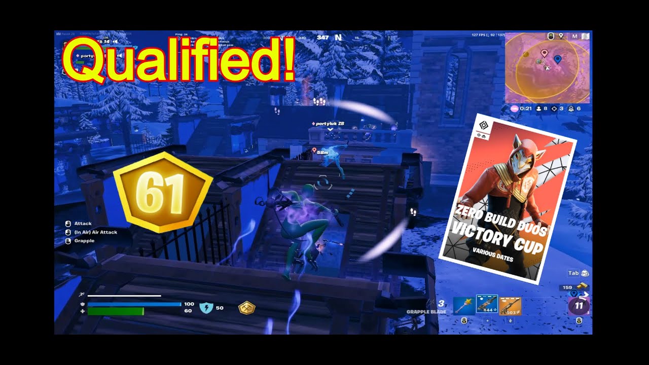 *First* Zerobuild Duos Victory Cup  EU/ Qualified!