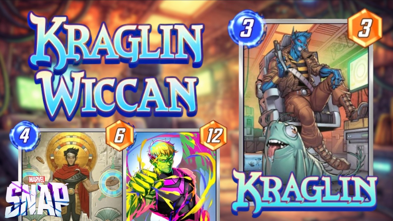 61% WIN RATE EVEN THOUGH KRAGLIN SUCKS!| Kraglin Wiccan| Marvel Snap