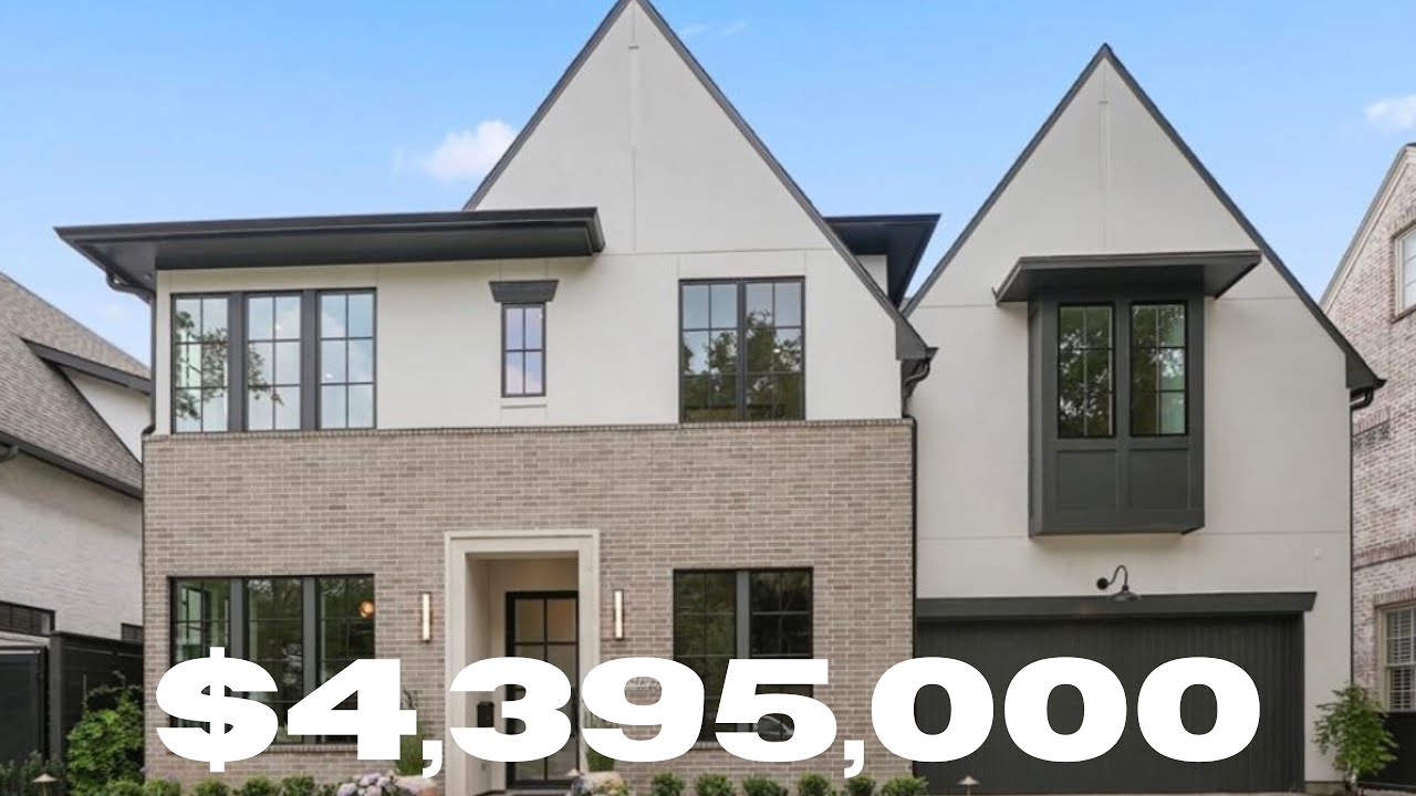 TOUR A $4.4M CUSTOM HOME | TEXAS REAL ESTATE | HOUSTON | RIVER OAKS