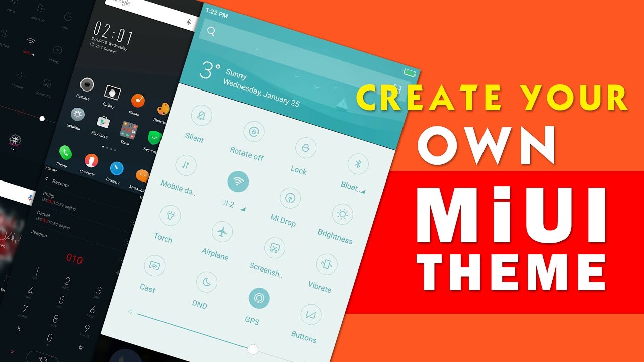 How to Create Your Own MIUI Themes:Very Easy Method(Hindi)