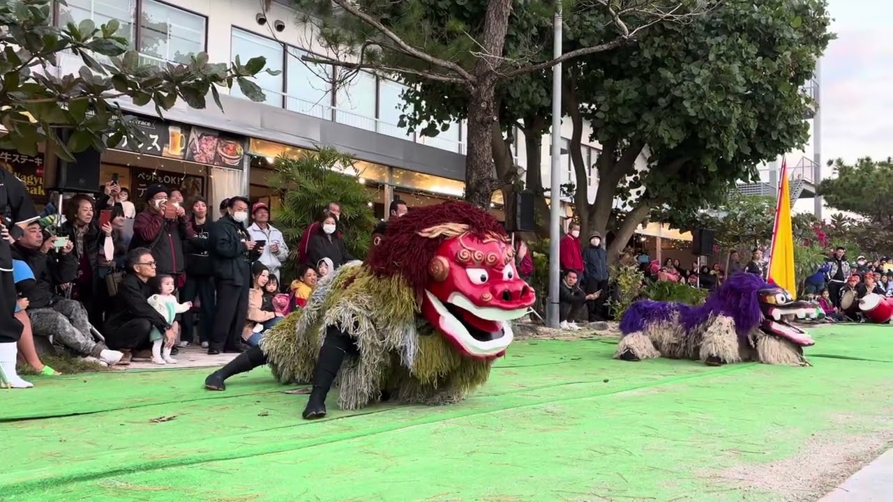 2025.1.1 初日の出LIVE 琉球國祭り太鼓 獅子舞