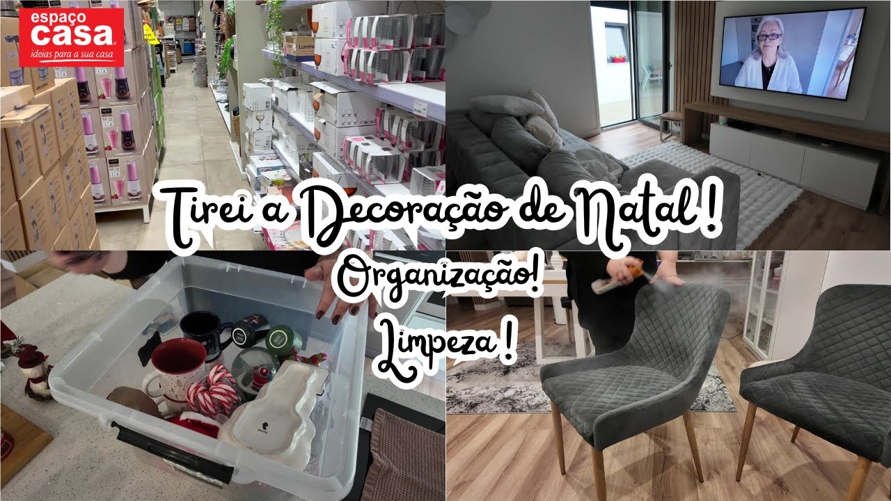 Compras Espaço Casa ! Adeus decoração de Natal ! A Casa Ficou vazia mas já sentia falta