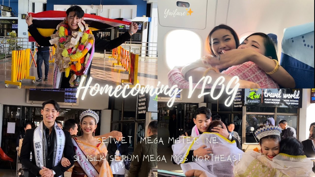 HOMECOMING VLOG| MANIPUR’s MARTIN AND MONICA 👑 | WINNERS OKPA 💗