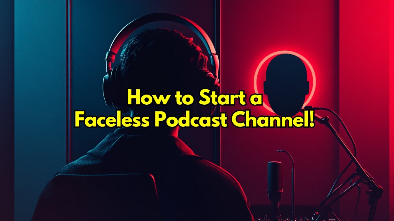 Как создать канал подкаста Faceless | Соберите аудиторию, не появляясь на камерах!