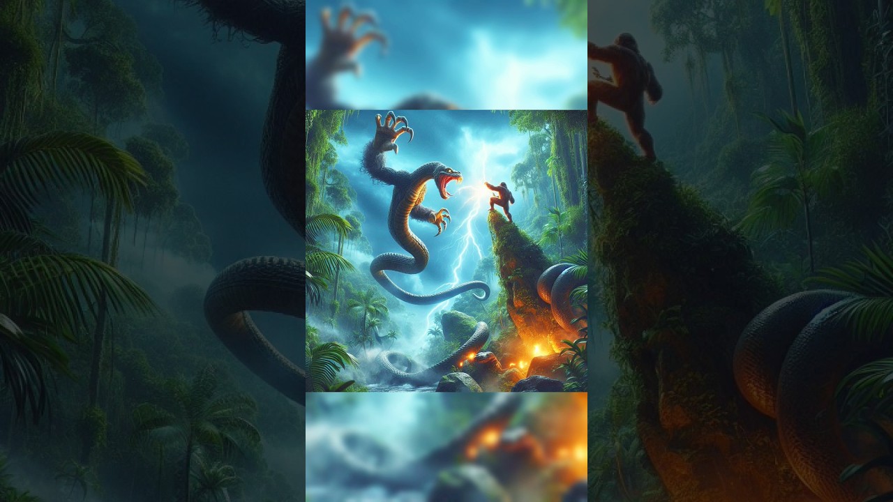 Epic Showdown: Snake vs. King Kong - Who Wins?  