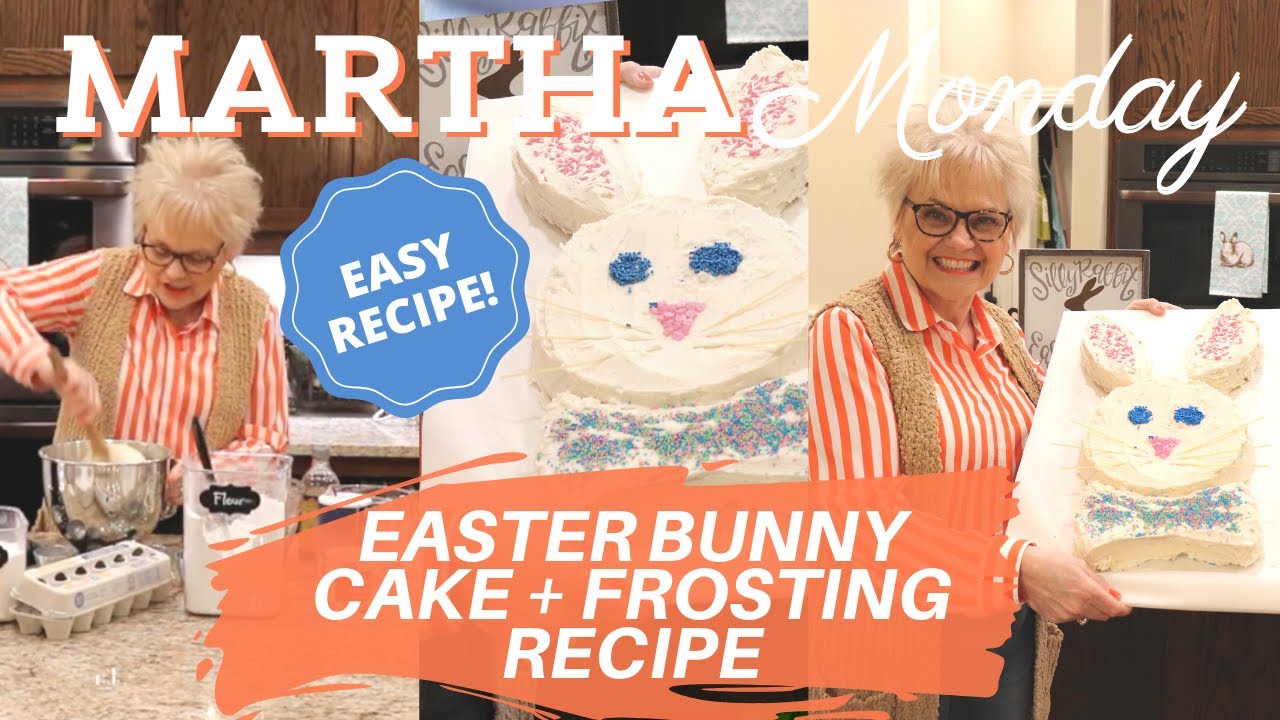 Martha Monday: Easy Easter Bunny Cake Recipe | Cross My Heart Ministry