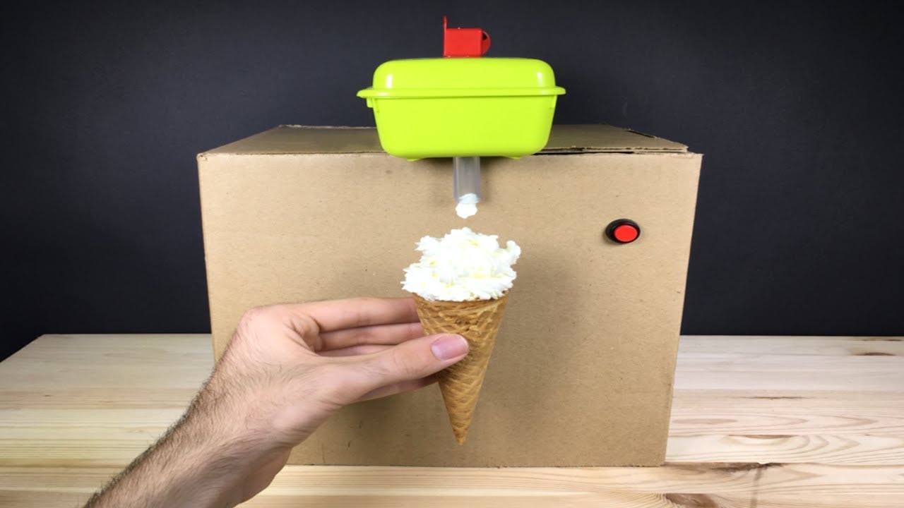 Como Hacer una Máquina de Helados