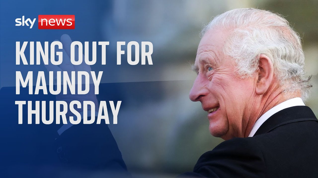 How did the King celebrate Maundy Thursday?