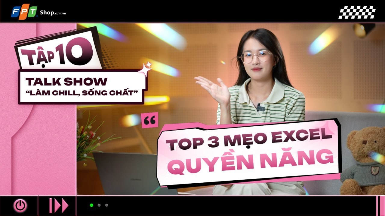 3 Mẹo Excel 