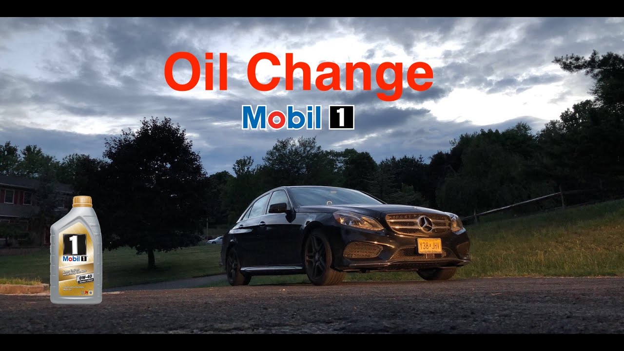 W212 Mercedes E350 Oil Change (2014-2016)