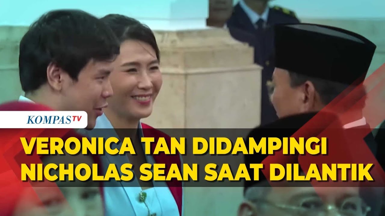 Momen Veronica Tan Didampingi Sean di Istana, usai Dilantik Prabowo
