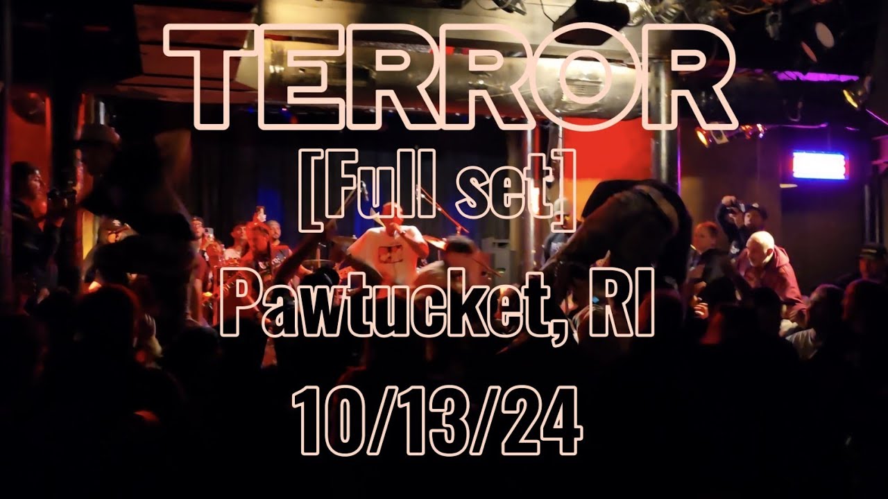 Terror live - [Full Set] - The Met - Pawtucket, RI - 10/13/24