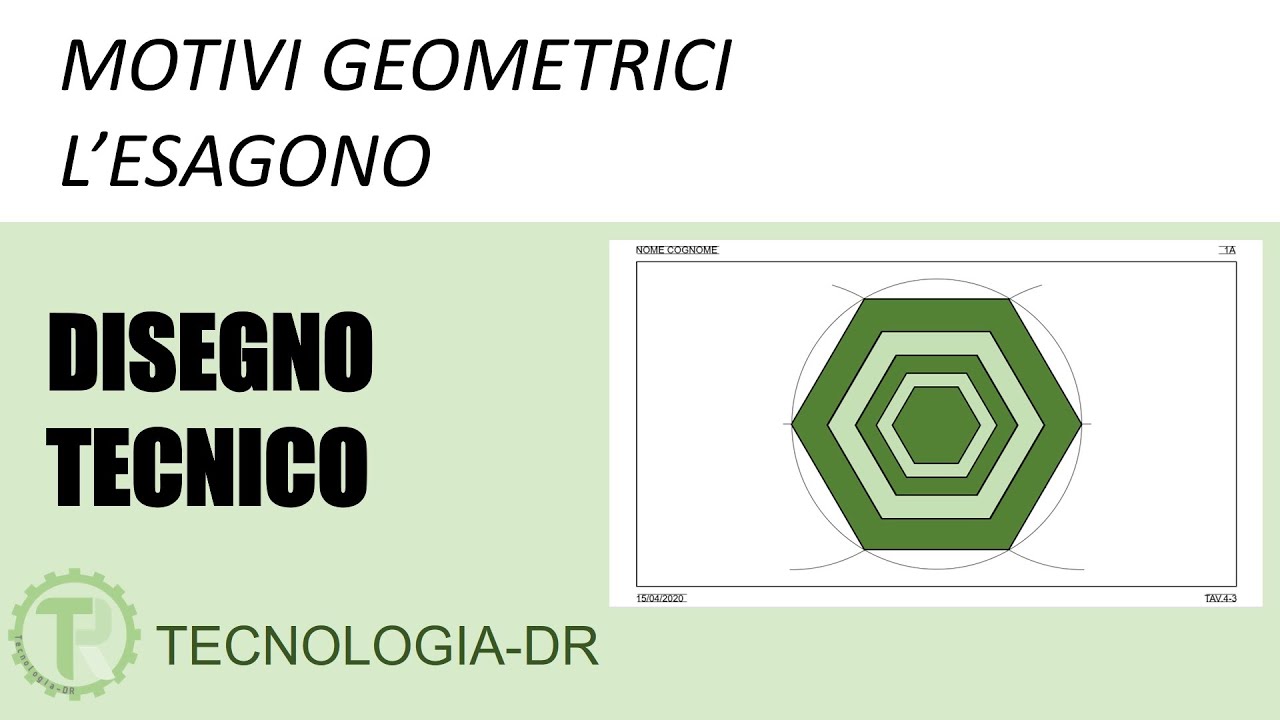 Motivi geometrici - l'esagono