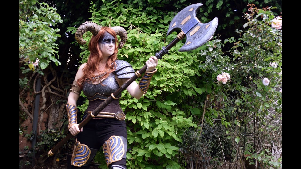 How to make a double headed axe out of EVA Foam