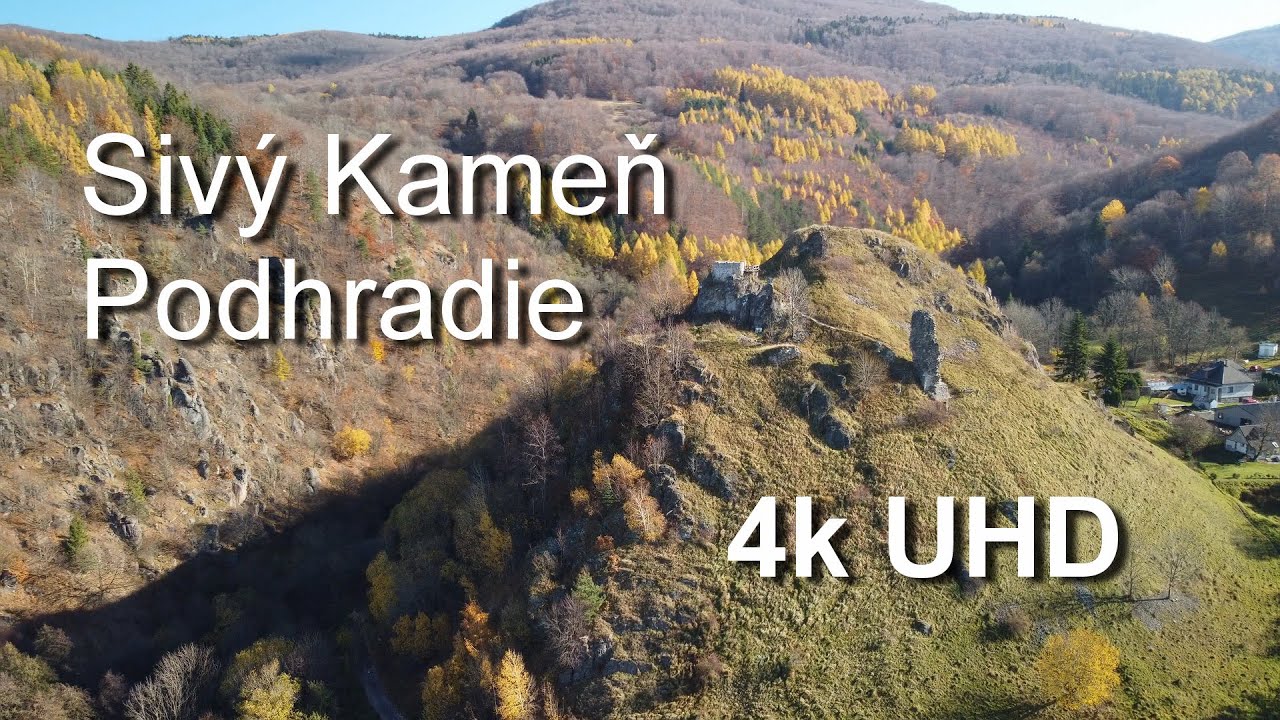 Hrad Sivý Kameň I Podhradie I 4K UHD