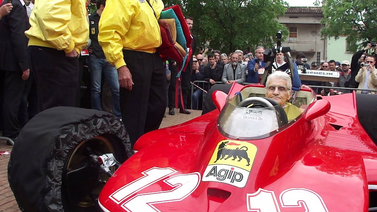 Gilles Villeneuve Ferrari T4 1979 a Castel d'Ario casa di Nuvolari coll. Jonathan Giacobazzi