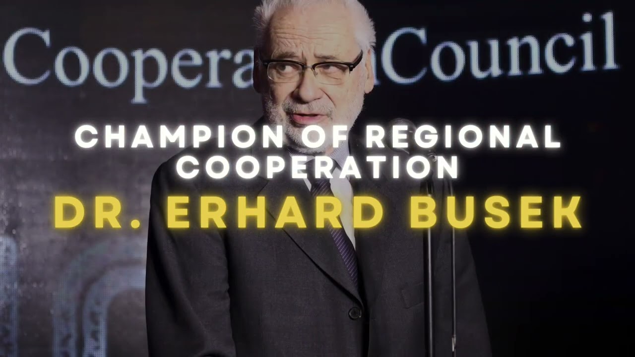 Champion of Regional Cooperation Dr. Erhard Busek