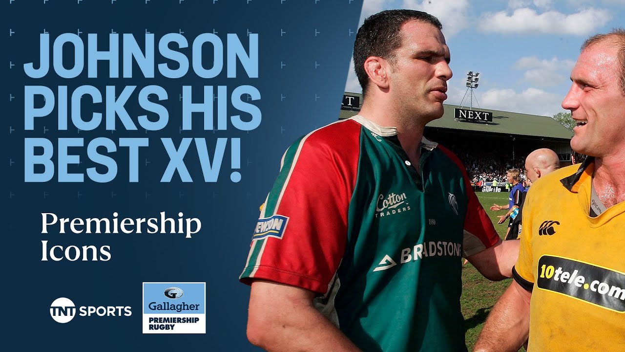 Premiership Icons: Martin Johnson picks his best XV, top three Premiership moments & MORE! 🏉 ⭐️