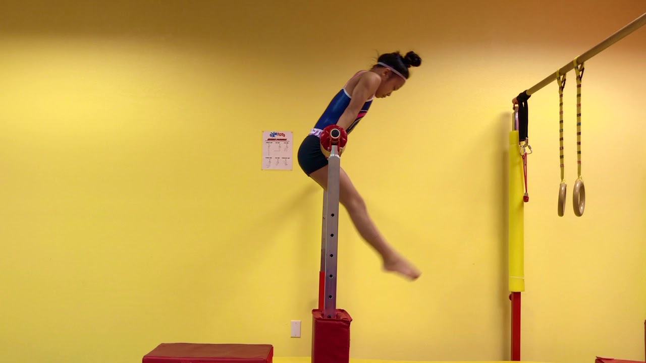 Uneven Bars - Back Hip Circle