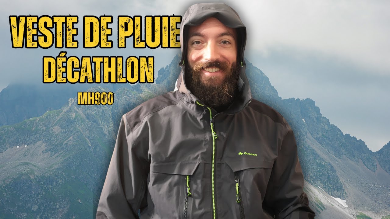 REVUE ET RETEX / VESTE DE PLUIE MH900 DECATLHON / AVIS INDEPENDANT