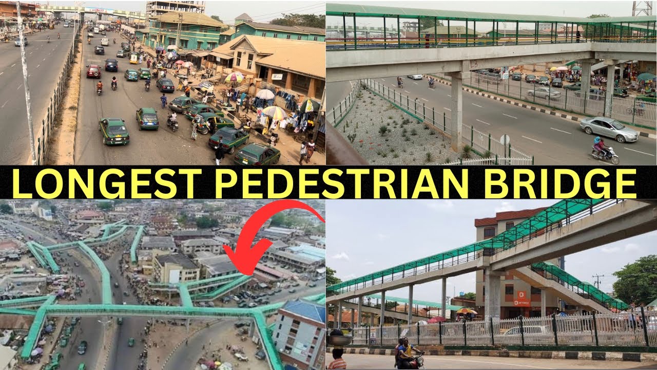 LONGEST PEDESTRIAN BRIDGE IN AFRICA | PANSEKE BRIDGE ABEOKUTA