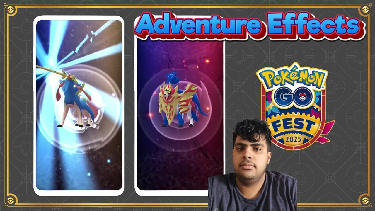 Pok&eacute;mon GO Zacian And Zamazenta New Adventure Effects
