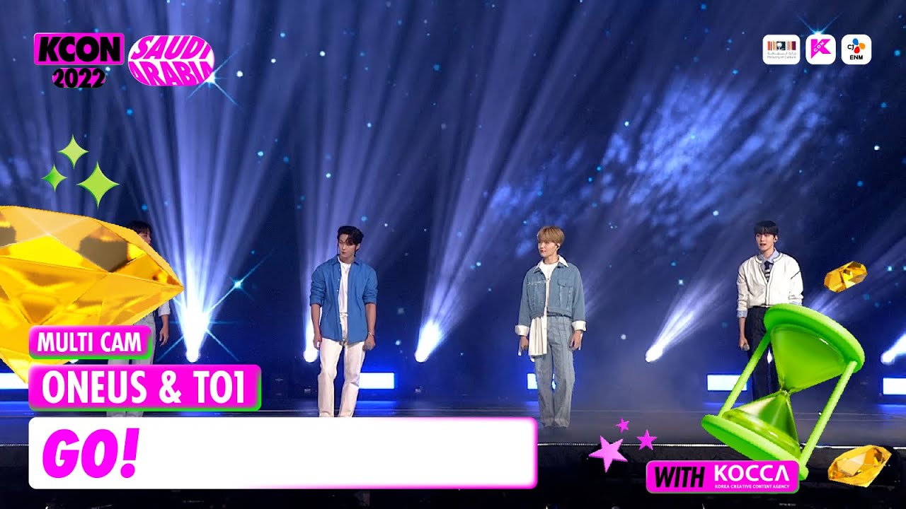 [Full Shot🎥] ONEUS & TO1 - GO! (원곡 SEVENTEEN 도겸) | MULTI CAM | KCON 2022 SAUDI ARABIA