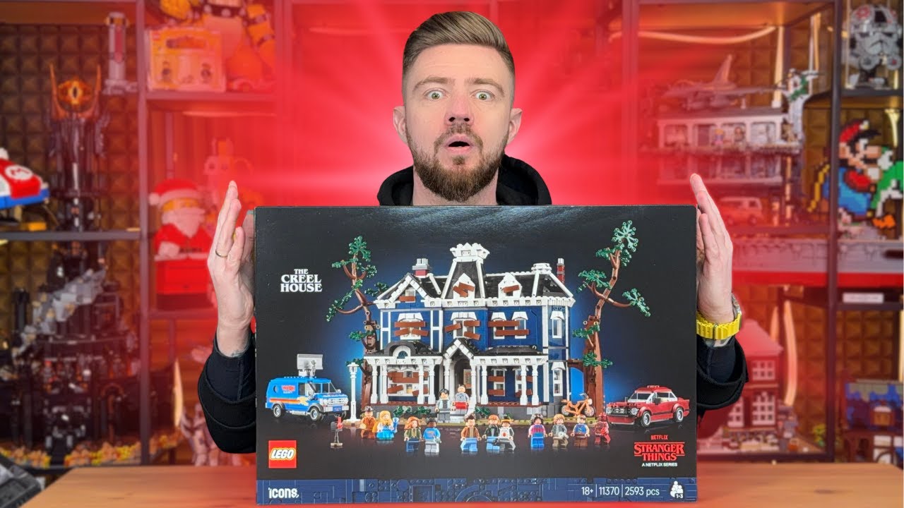 STRANGER THINGS: DOM CREELÓW 🏠 LEGO ICONS 11370 RECENZJA