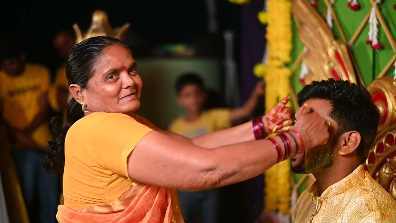 Sateesh Groom Haldi