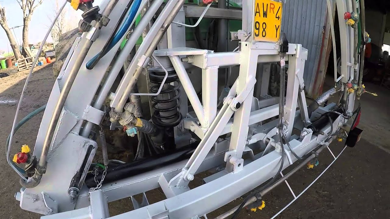 diserbo invernale con barra auto costruita [GO PRO]