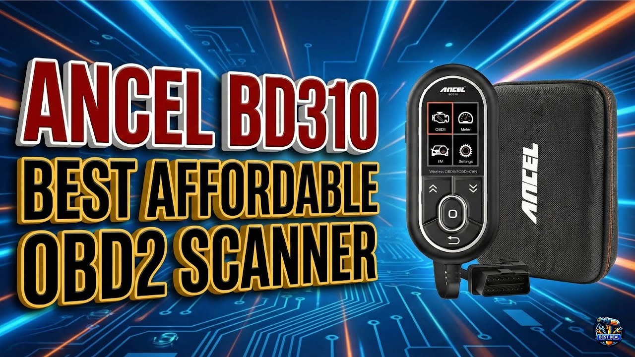 Прекратите тратить деньги впустую! Обзор сканера OBD2 Ancel BD310 3-в-1 с дисплеем HUD! 🚗💨
