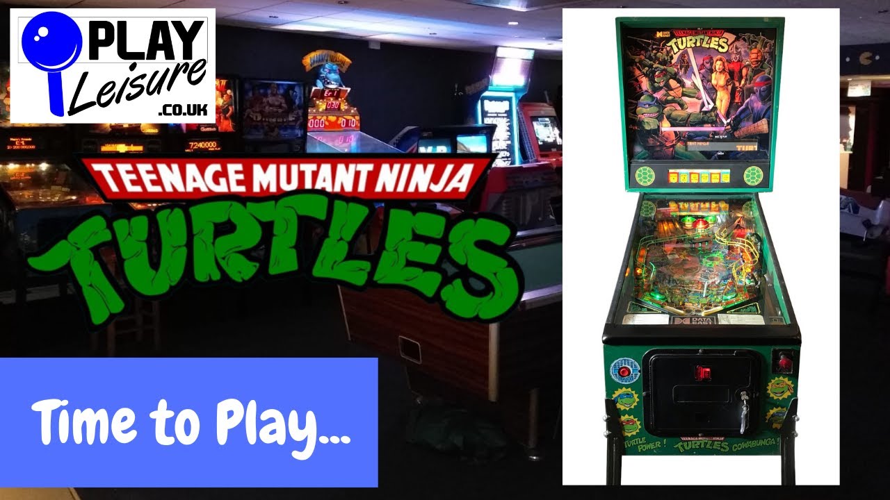 Bored? Watch us spend a bit of time playing Data East's Stunning Teenage Mutant Ninja Turtles Pin...