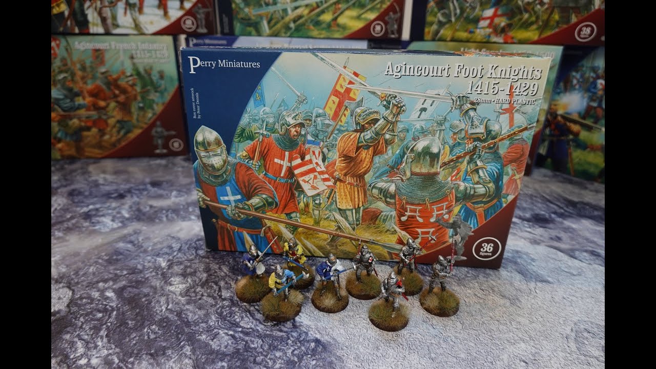 unboxing Agincourt  foot Knights