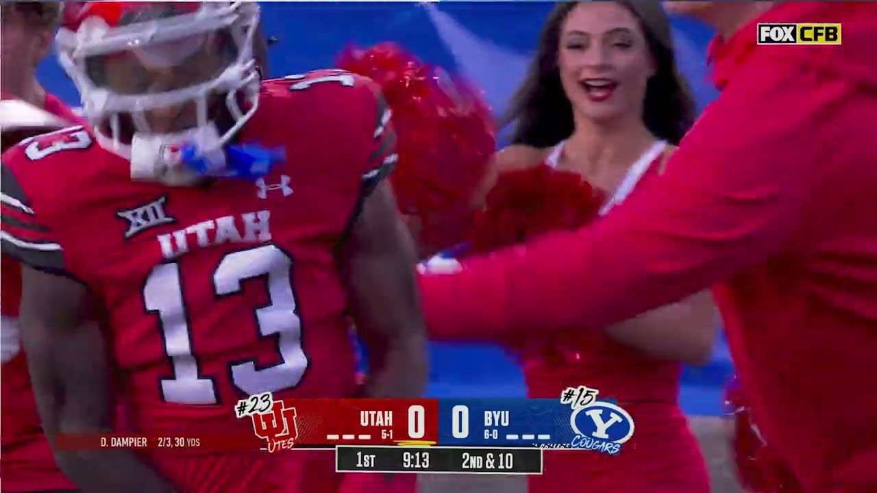 #23 Utah vs #15 BYU Holy War Full Game HD NCAAF 10/18/2025