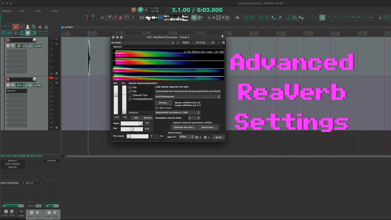 Let's Figure it Out - ReaVerb Channel Tools