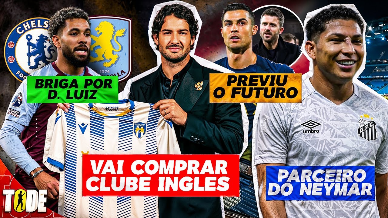 PATO VAI COMPRAR TIME INGLÊS? 😱 l CR7 PREVIU ISSO? l RONY NO SANTOS l DISPUTA POR DOUGLAS LUIZ