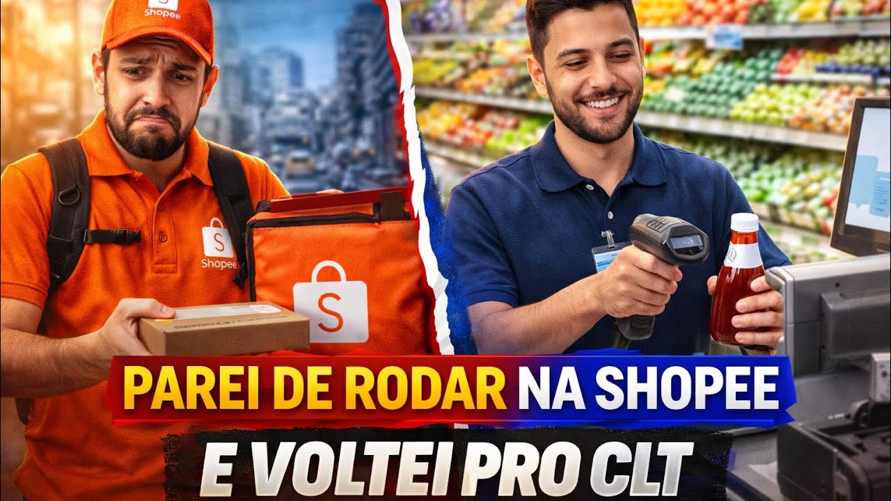 NÃO CONPENSA RODAR NA SHOPEE! VOLTEI PRO CLT