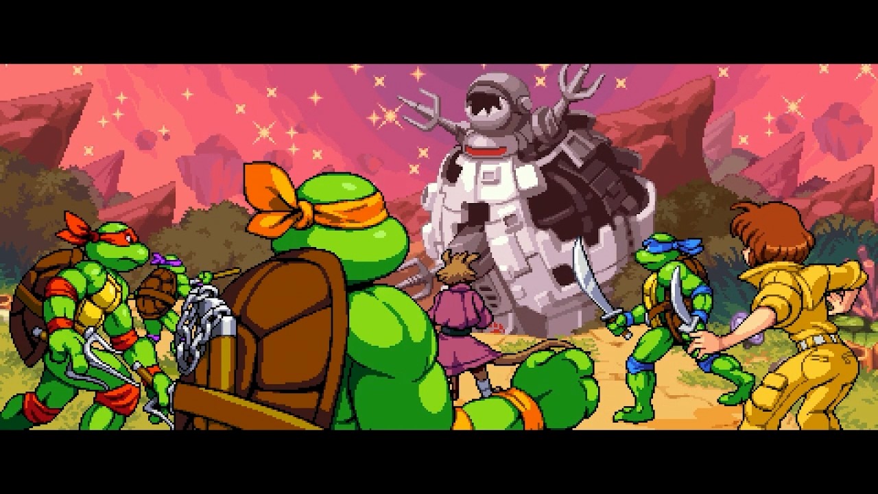 DIno and Bug Beatdown - TMNT Shredder's Revenge Episode 9