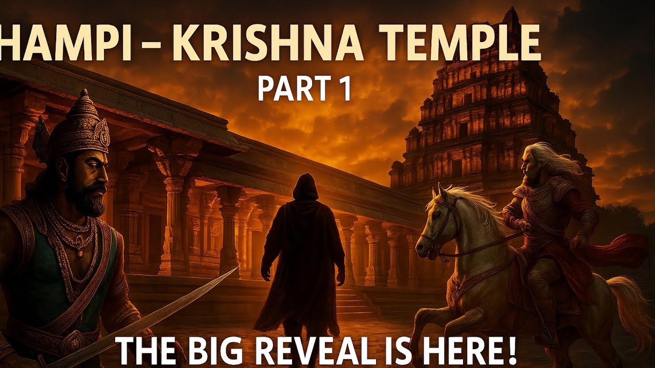 Hampi episode 10 -Krishna Temple Part 1.