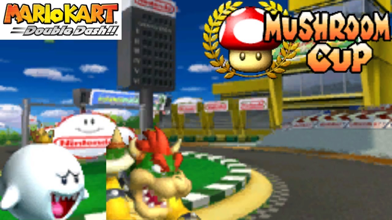 Mario Kart Double Dash!! 150cc Mushroom Cup - Bowser & King Boo