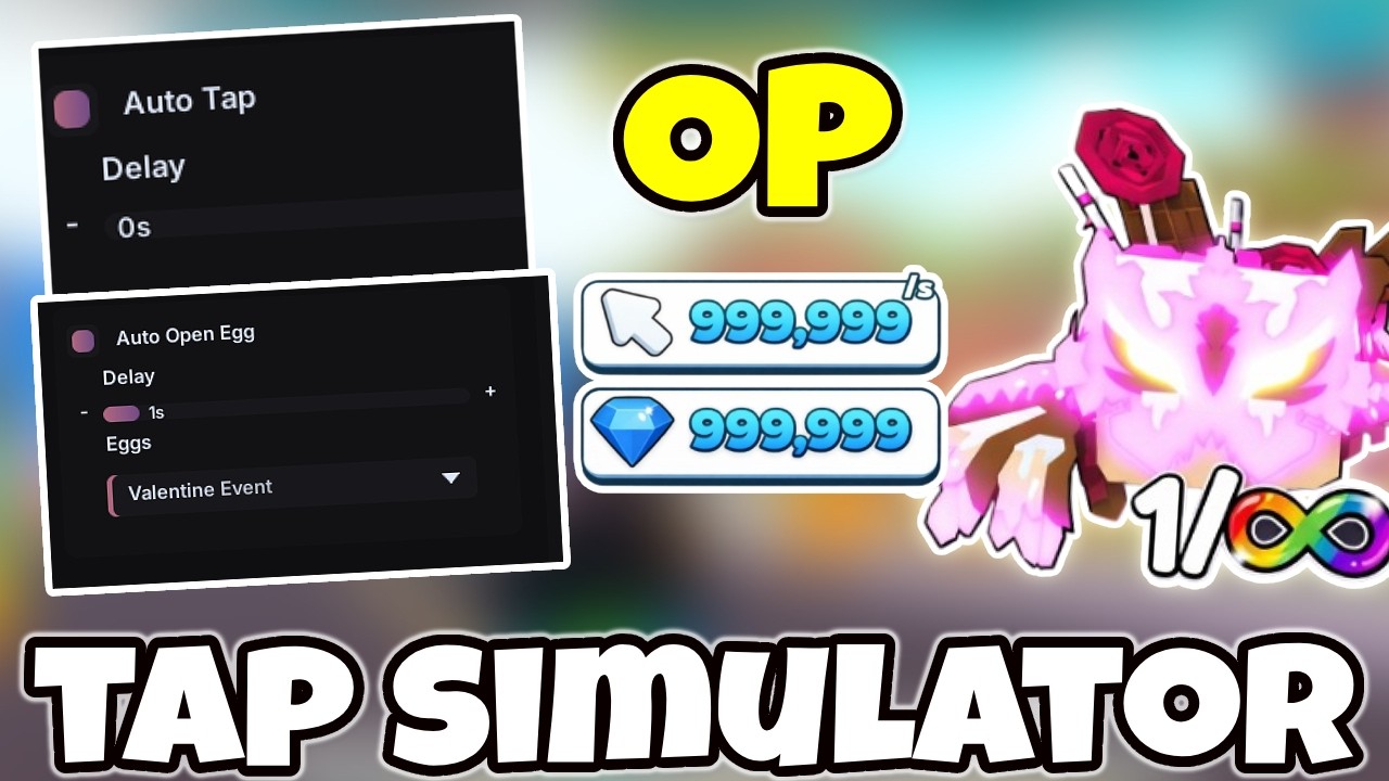 Скрипт Tap Simulator 2026 | Лучшая автоматическая ферма, автоматическое нажатие, автоматическое п...
