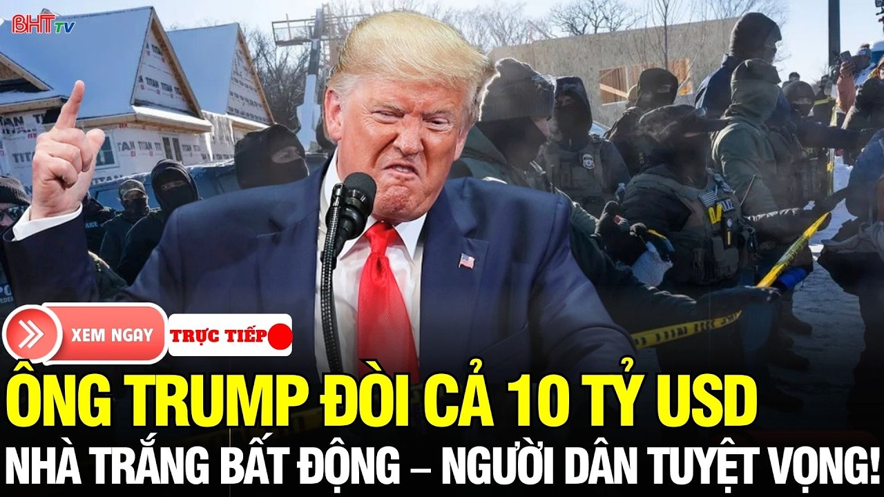 🔴Nước Mỹ Rung Chuyển: Ông Trump đòi 10 TỶ USD - Từ một vụ rò rỉ thuế đến cơn sóng chính trị mới ở Mỹ