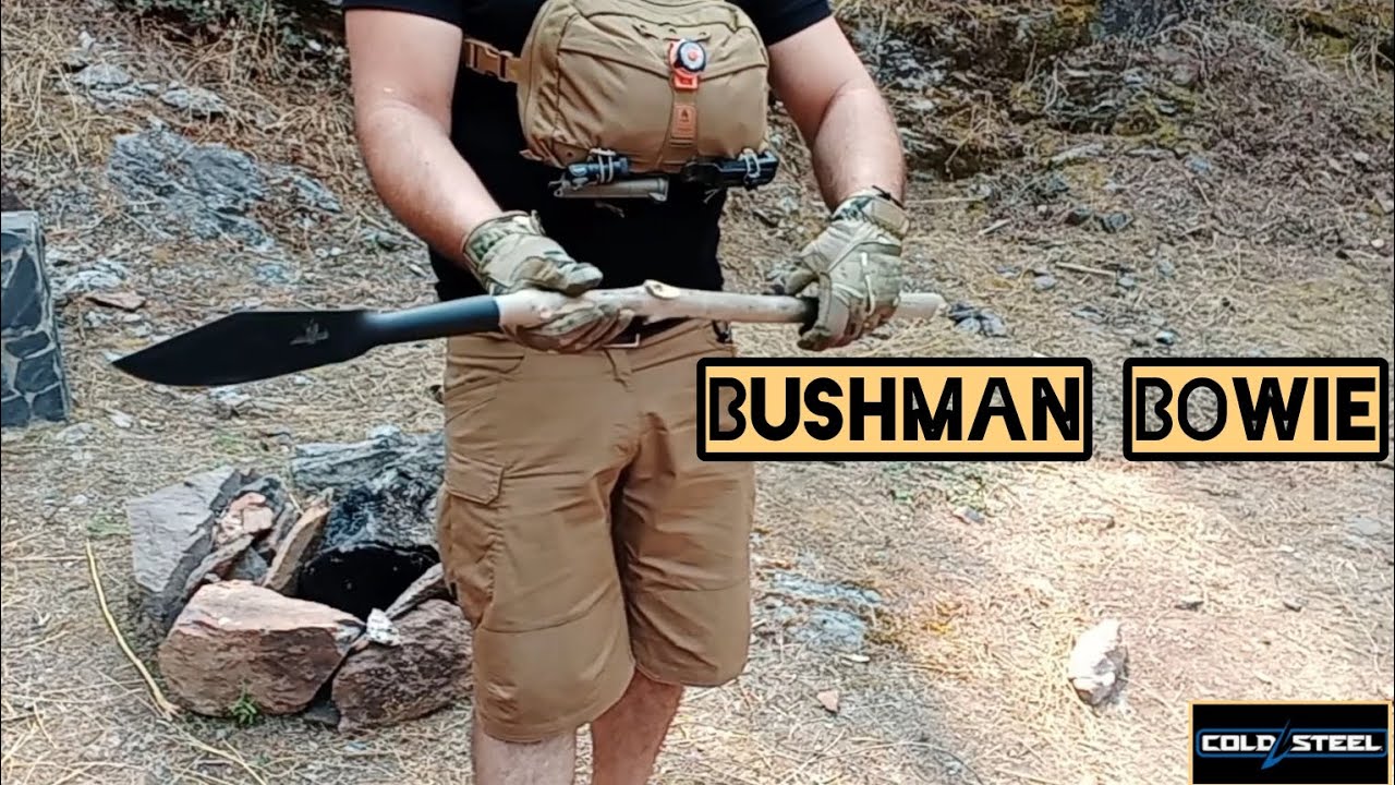 Machete BUSHMAN BOWIE . cold steel