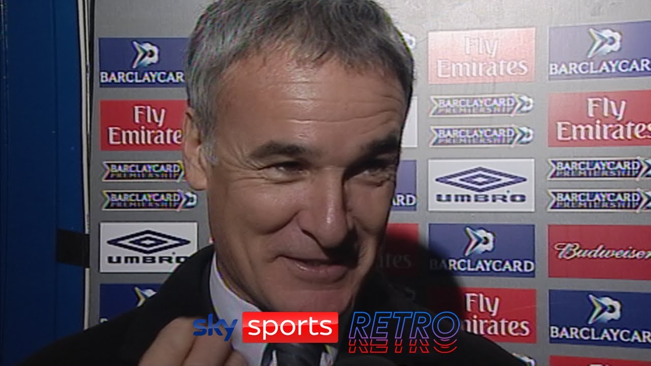 Claudio Ranieri teaches Chris Kamara to roll his R's