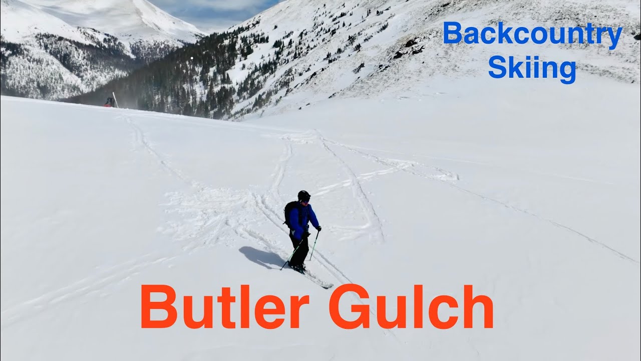 Backcountry Skiing at Butler Gulch, Empire, Colorado, March 2025